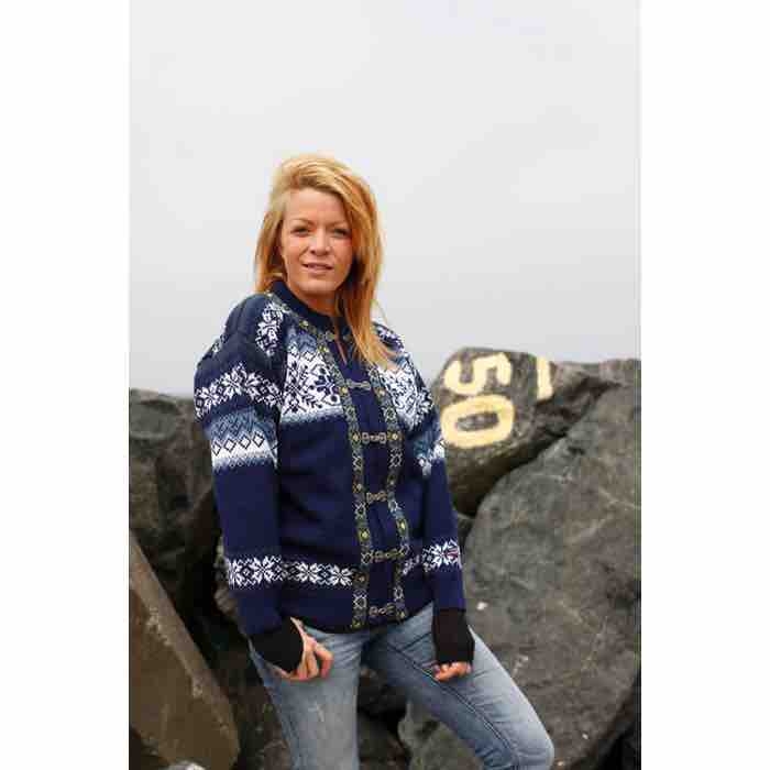 Wool Of Scandinavia Norsk Cardigan fra Norwool Outlet