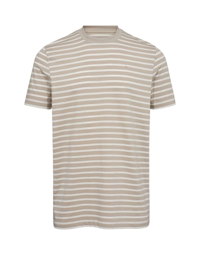 O Neck T Shirt fra Gino Marcello