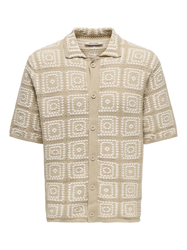 Onsbart Rlx 5 Ss Shirt Knit fra Only & Sons