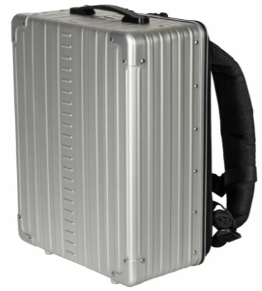 Aleon 16" Aluminum Backpack Silver 1600100 fra Aleon Travel