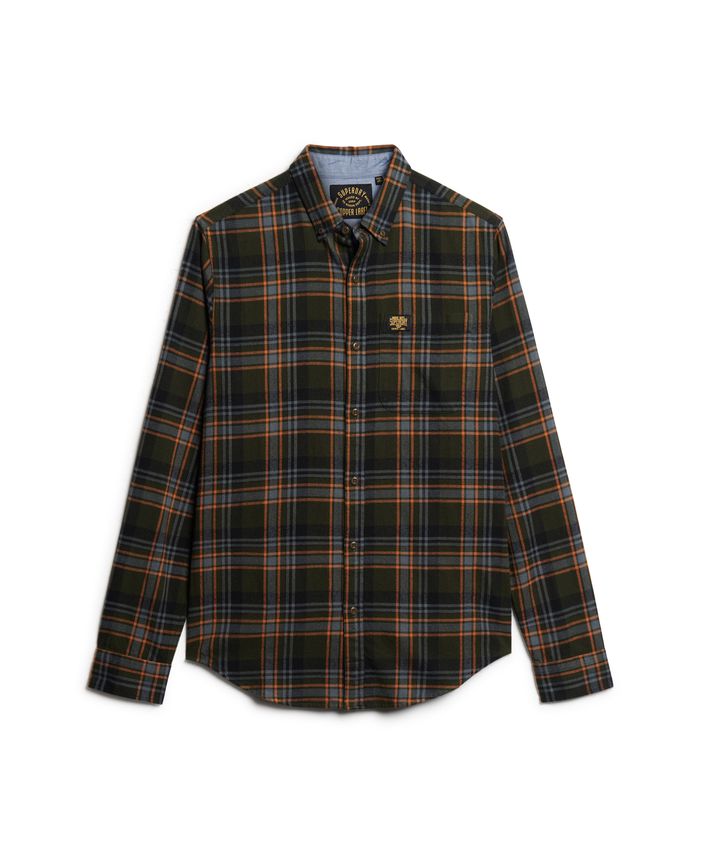 L S Cotton Lumberjack Shirt fra Superdry