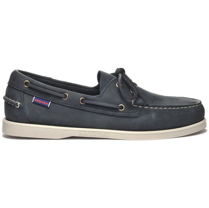 Sejlersko Docksides Crazy H Blue Navy fra Sebago